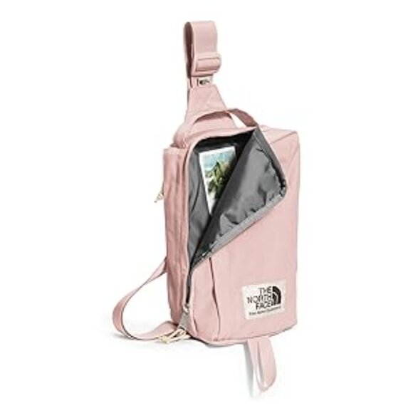 #104 NWT - THE NORTH FACE Berkeley Field Bag/Slingbag, Pink Moss/Gravel main image 7